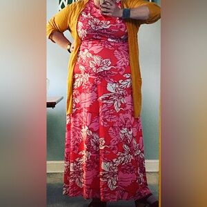 2XL Bright Pink Dress